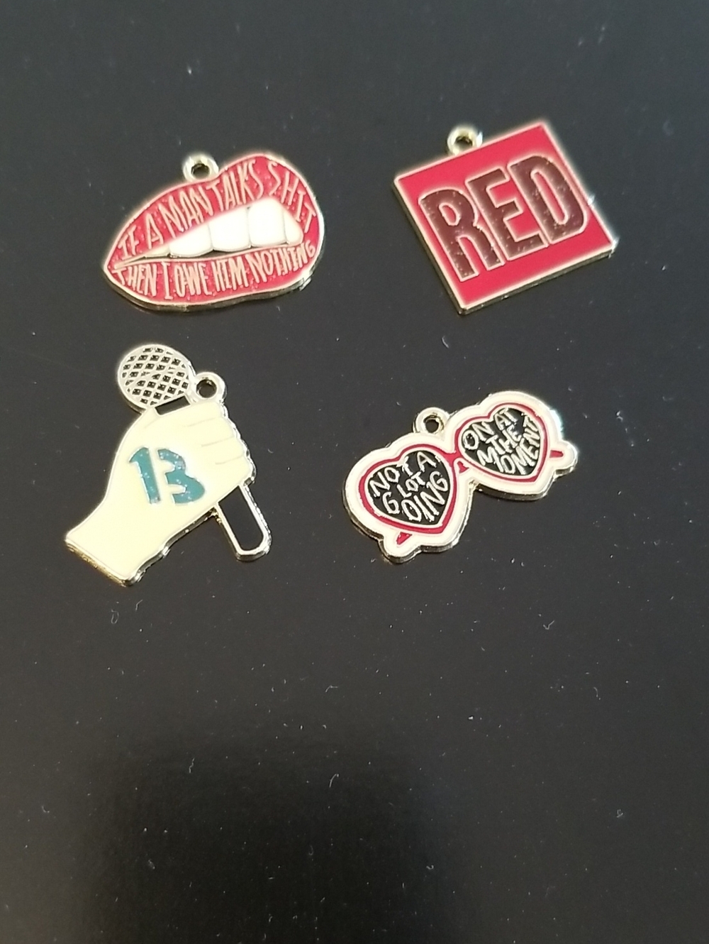 Taylor swift Inspired Charms